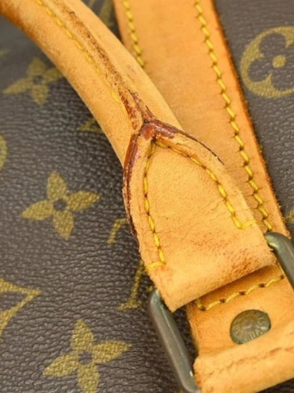 BUYIT03 LOUIS VUITTON KEEPALL 45 DUFFLE HANDBAG MONOGRAM M41428 851SA NQ06709 - Picture 6 of 16